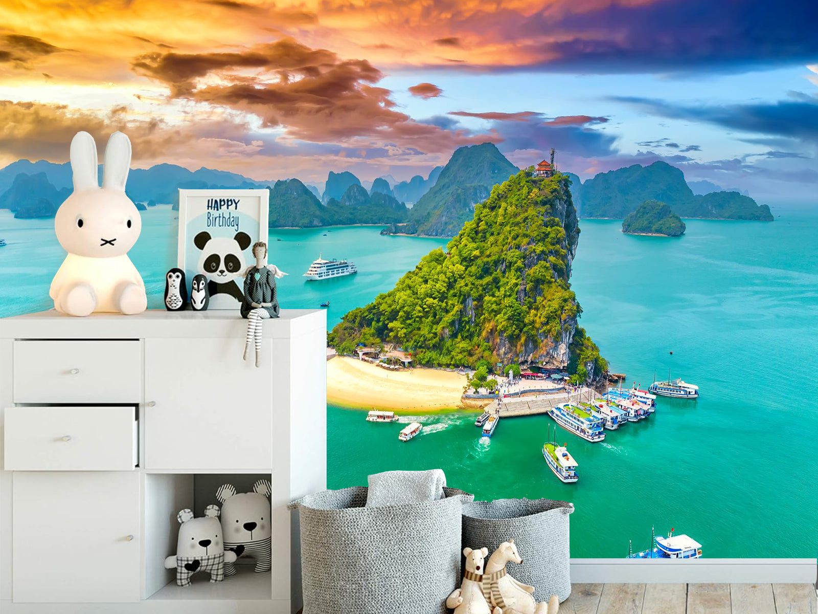 Vlies Tapete XXL Poster Fototapete Thailand Meer