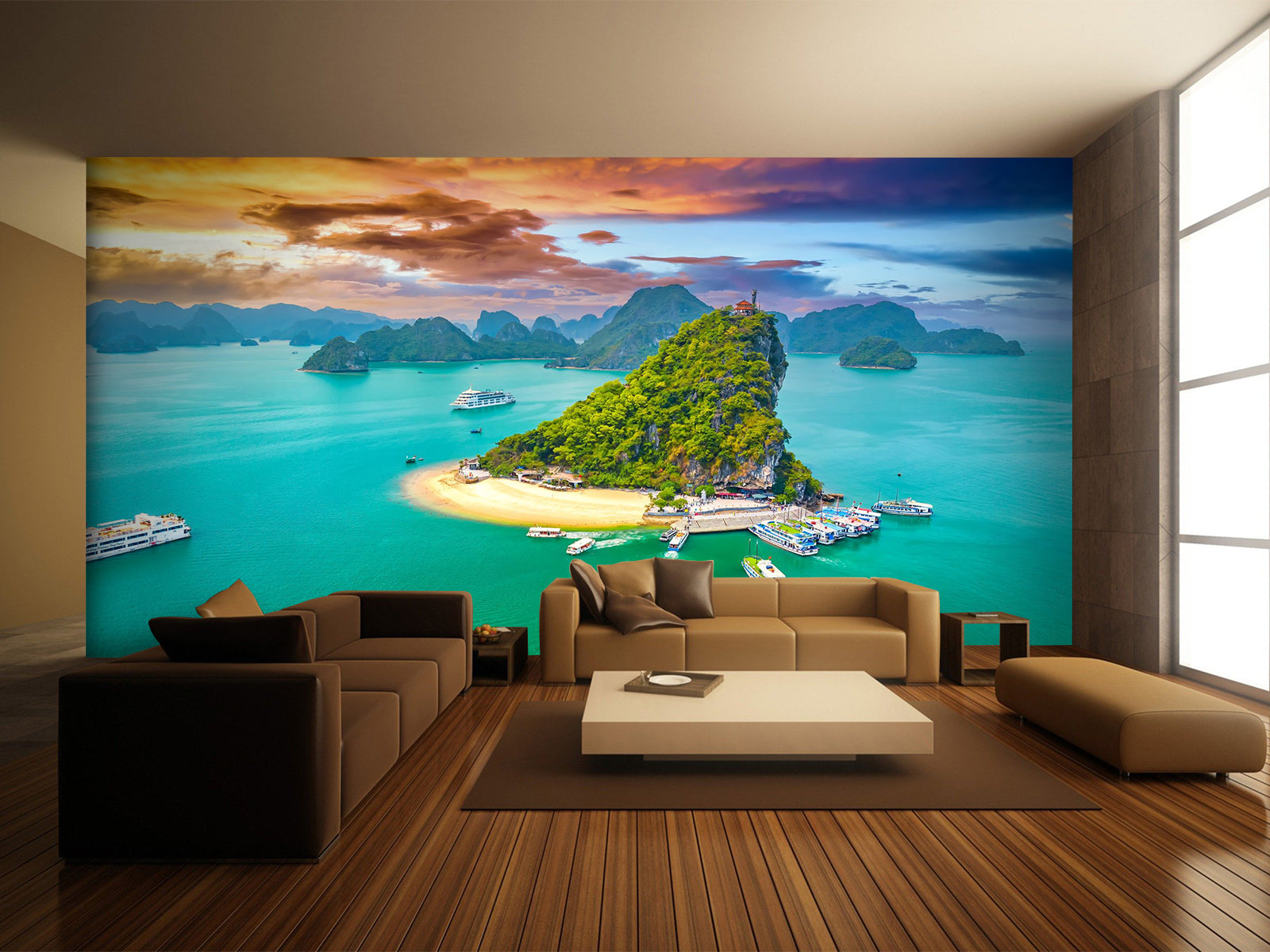 Vlies Tapete XXL Poster Fototapete Thailand Meer