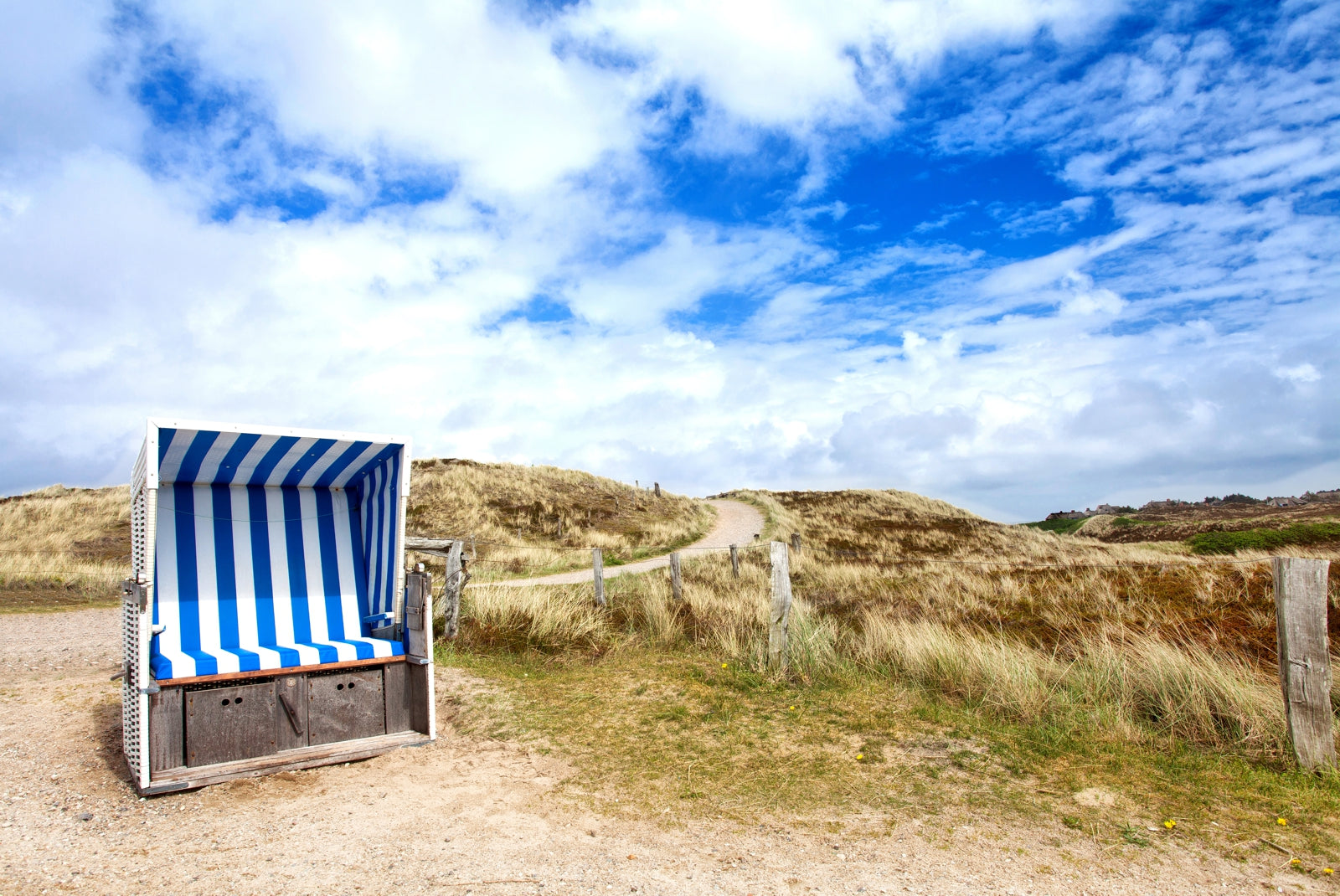 pn0228-60x40-magnettafel-pinnwand-bild-strandkorb-strand-blau