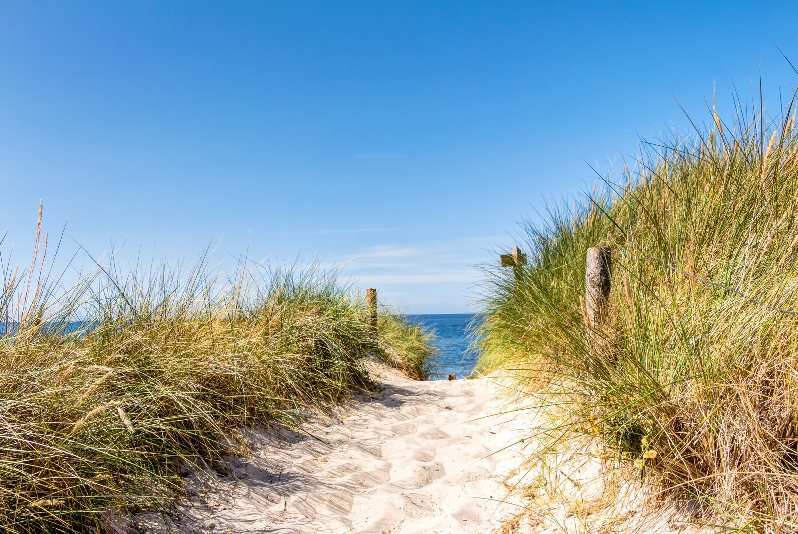 pn0235-60x40-magnettafel-pinnwand-bild-duene-weg-strand-sylt